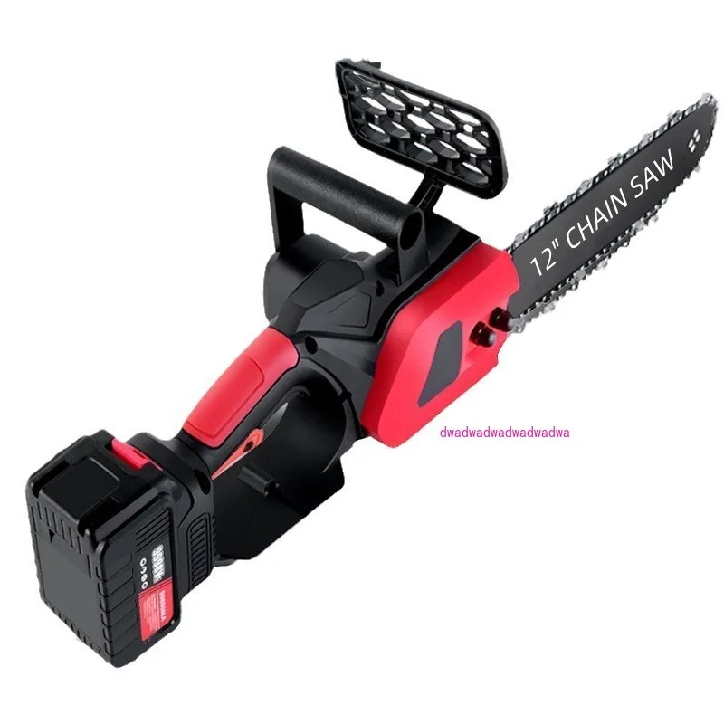 

12 inch brushless electric chain saw rechargeable power tool logging pruning saw household portable handheld