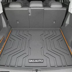 Car Interior Accessories Trunk Mat For Volkswagen TAYRON 2019-2022 TPE Material Carpet Full Set Waterproof Anti slip Car Trunk P