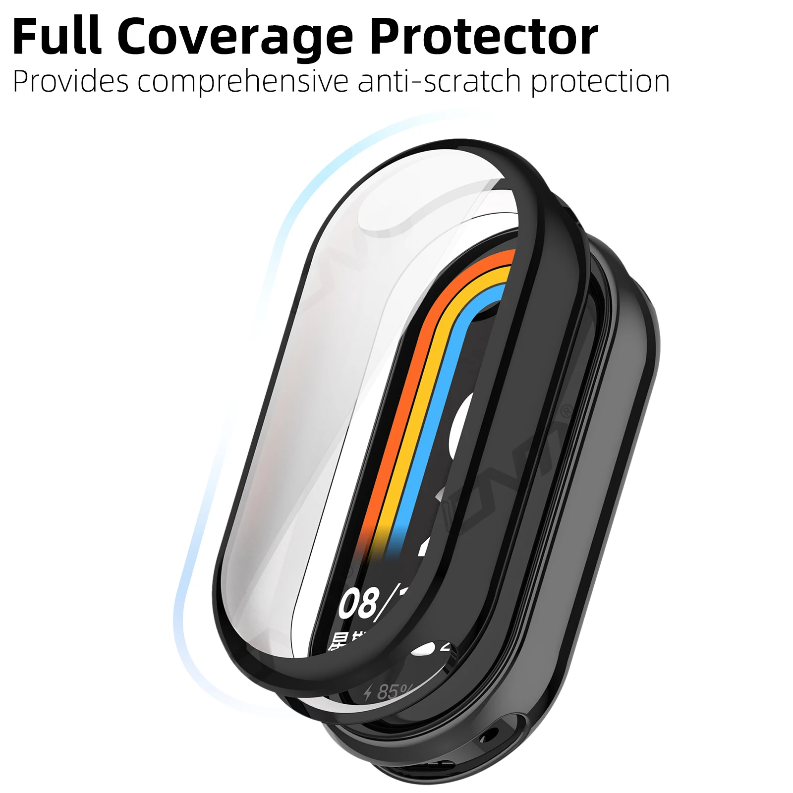 Étui pour Xiaomi Mi Band 10, étui de protection d'écran en TPU souple, housse de protection complète pour accessoires Mi Band10