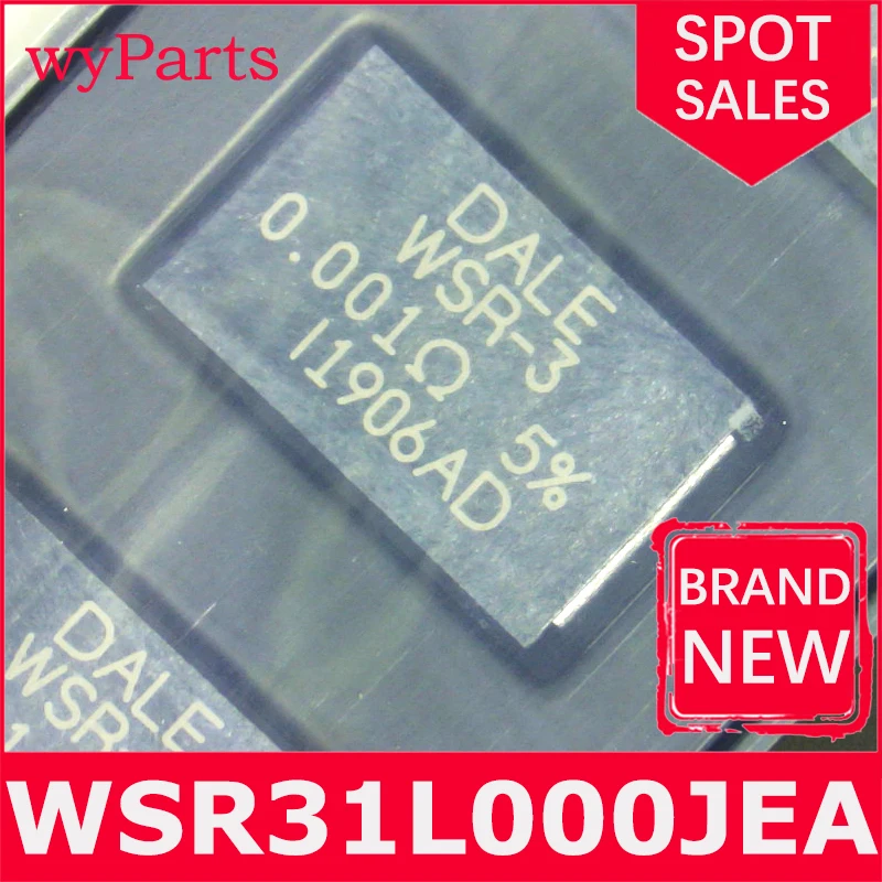 New/1Pcs WSR31L000JEA Current Sense Resistors 4527 WSR31L000 1 mOhms 3W 5%