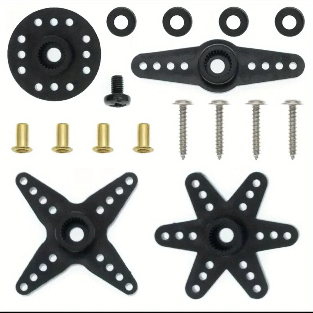 RC Plastic 25T Futaba Servo Arm Suitable For 1:10 RC And Aircraft Upgrades Parts