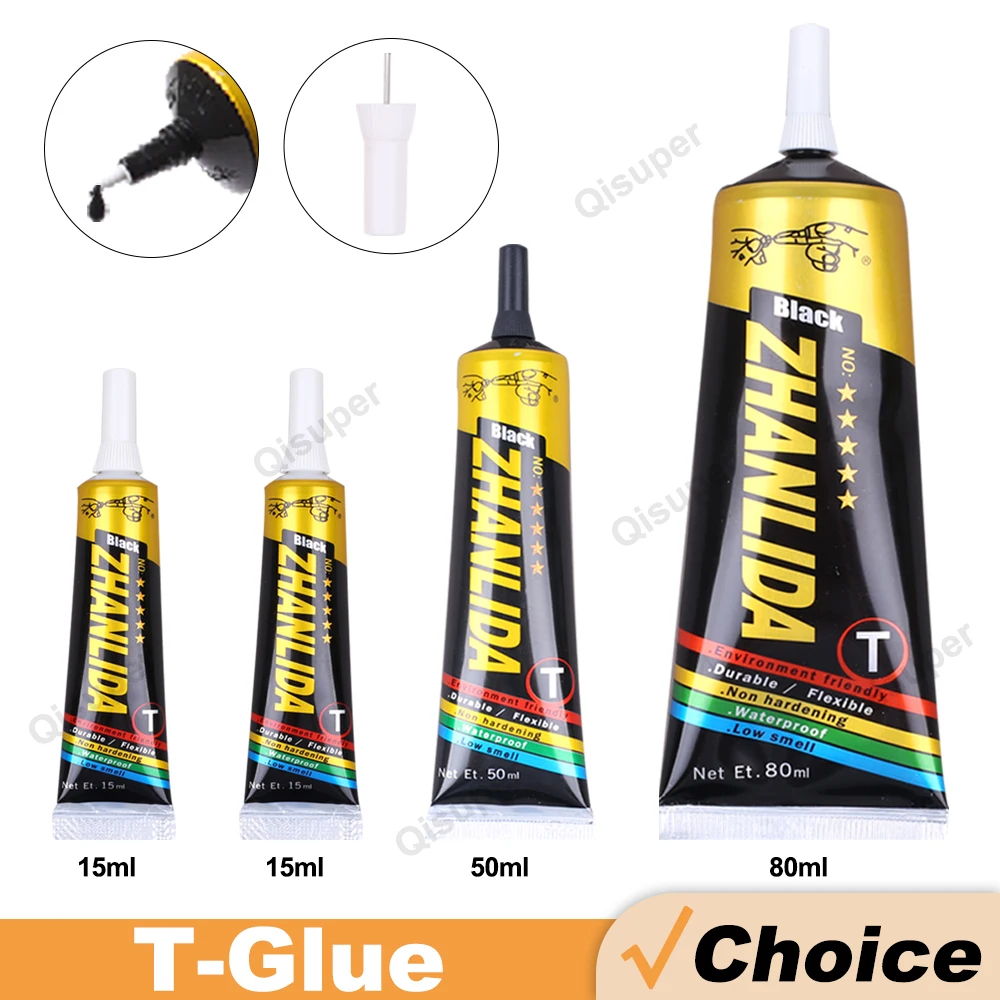 Waterproof Zhanlida Black Clear Phone Repair Glue Thermal Jewelry Crystal Textile Clothes Glass Craft Epoxy Resin Super Adhesive