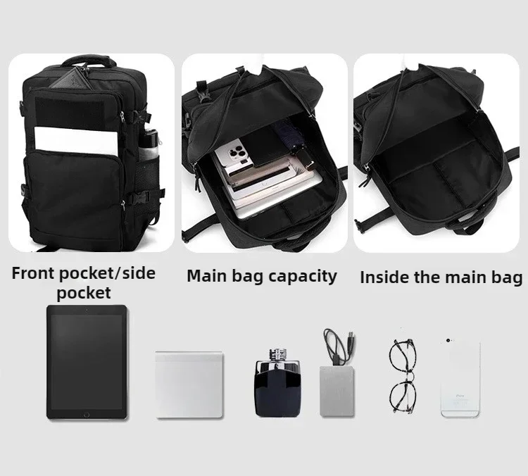 40L wasserdichter taktischer Rucksack, multifunktional, langlebig, große Kapazität, Outdoor-Reisetasche, Wandertasche, Jagdtasche, Herren-Umhängetasche – Detail 6