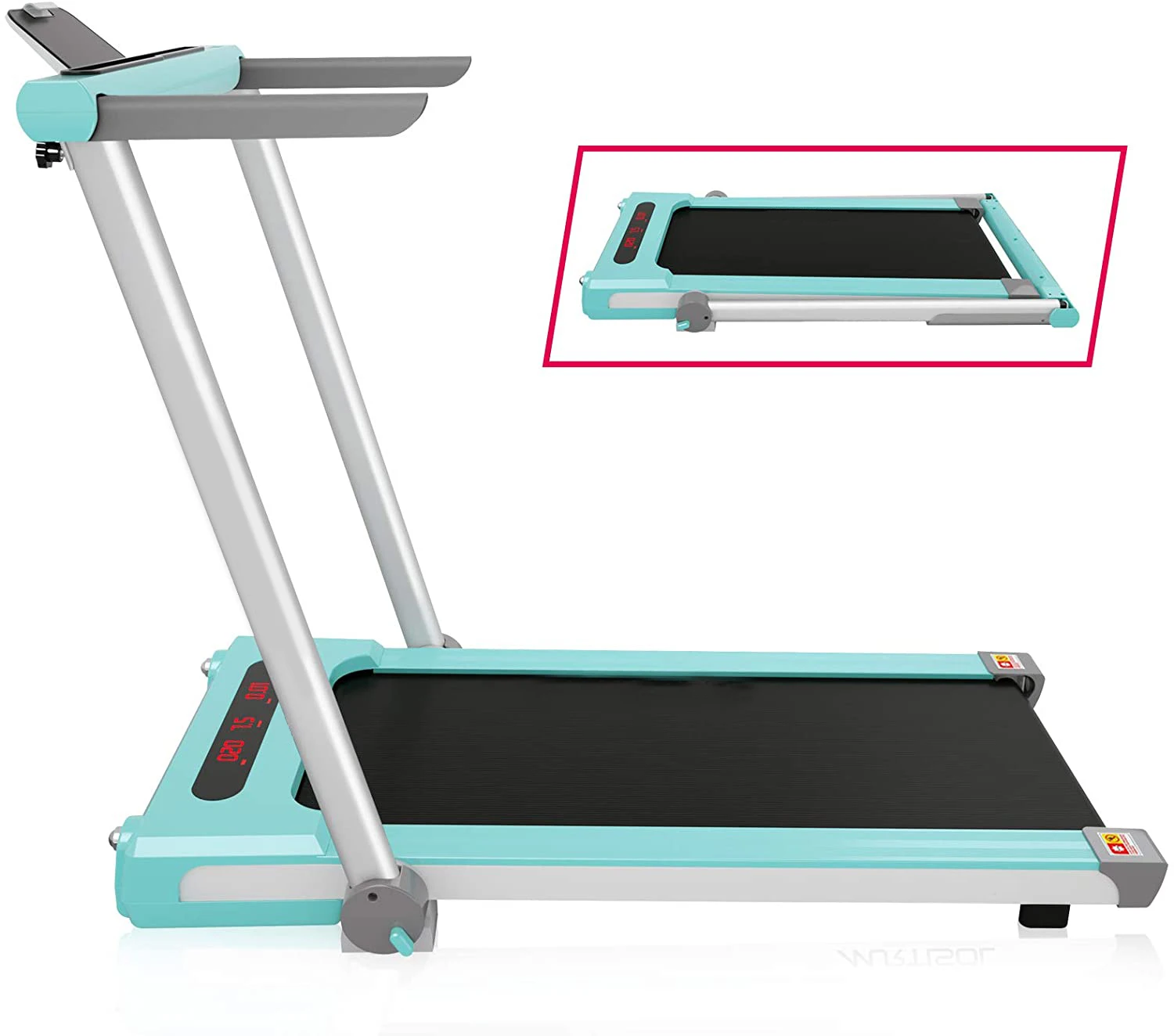 

2025 электрическая беговая дорожка со светодиодным экраном, домашний тренажерный зал, складной коврик для бега, ходьбы 2025