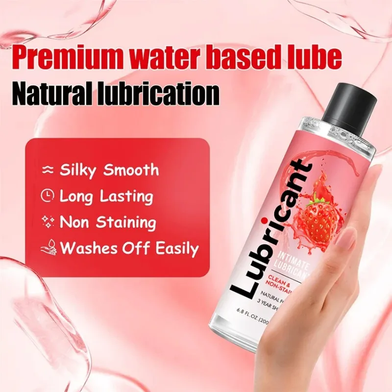 Lubrykant do seksu Fruity Love Gel Lubricanation Anal Lubricants for Session Oil Water Based Lube Gay Vaginal Ora For Adult Toy