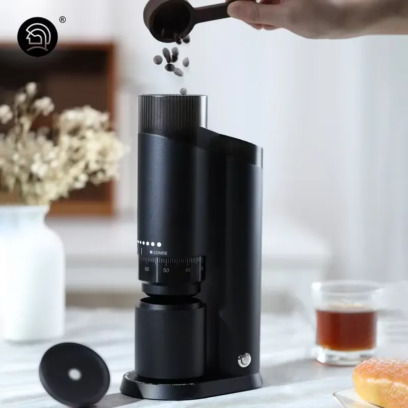 ZeroHero CE ROHS Single Dose 48mm Conical Burr Mechanic Household Automatic Electric Coffee Beans Grinder