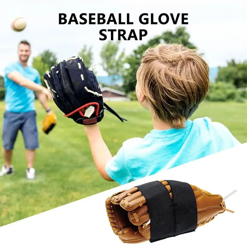 Baseball Mitt Wrap Foldable Wrap For Baseball Mitts Portable Mitt Strap For Shaping Fixing Mitts Men Women Baseball Accessories