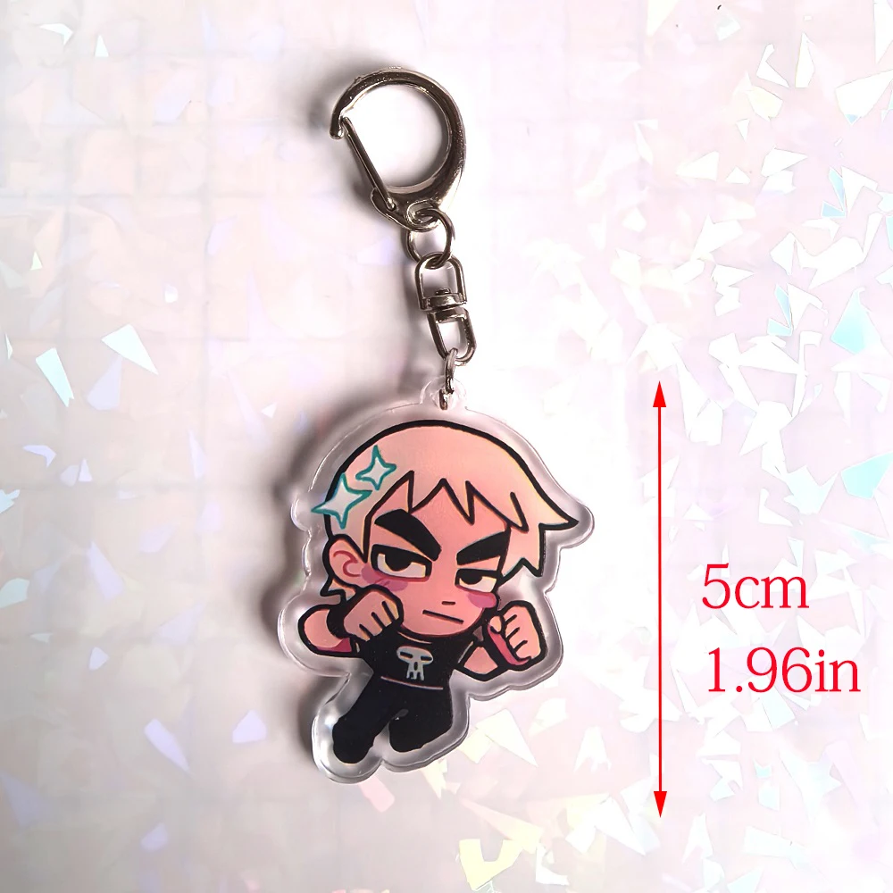 Crooked Boy Scott Pilgrim Acrylic Keychain