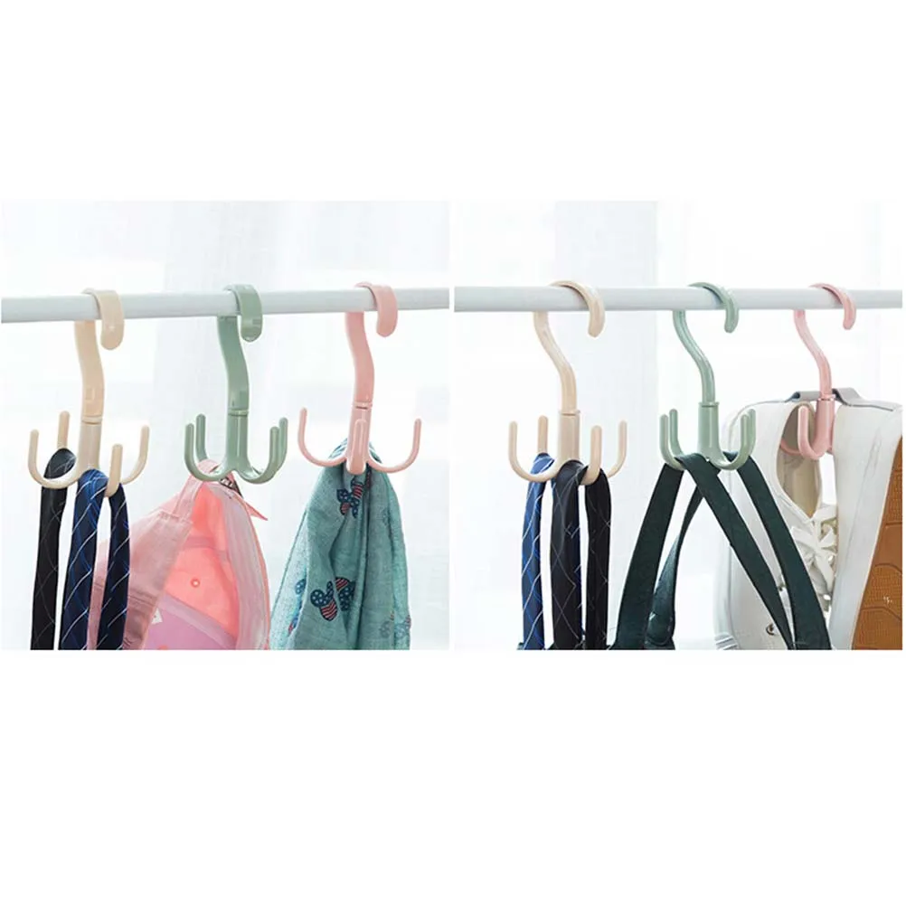 

8 Pcs 360 Degree Rotatable Handbag Holder Shelf Hanging Rack for Closet ganizer Home Office Use S Shape Hanger Hook