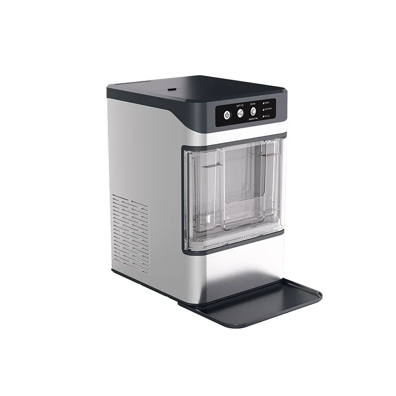 Medium-sized business household chewing ice fast and fully automatic extrusion of ice crushed