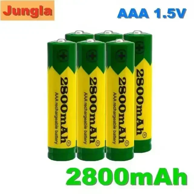 

1-20PCS AAA Battery Alkaline 2800 MAH 1.5 V AAA rechargeable battery for Battery Remote Control Toy