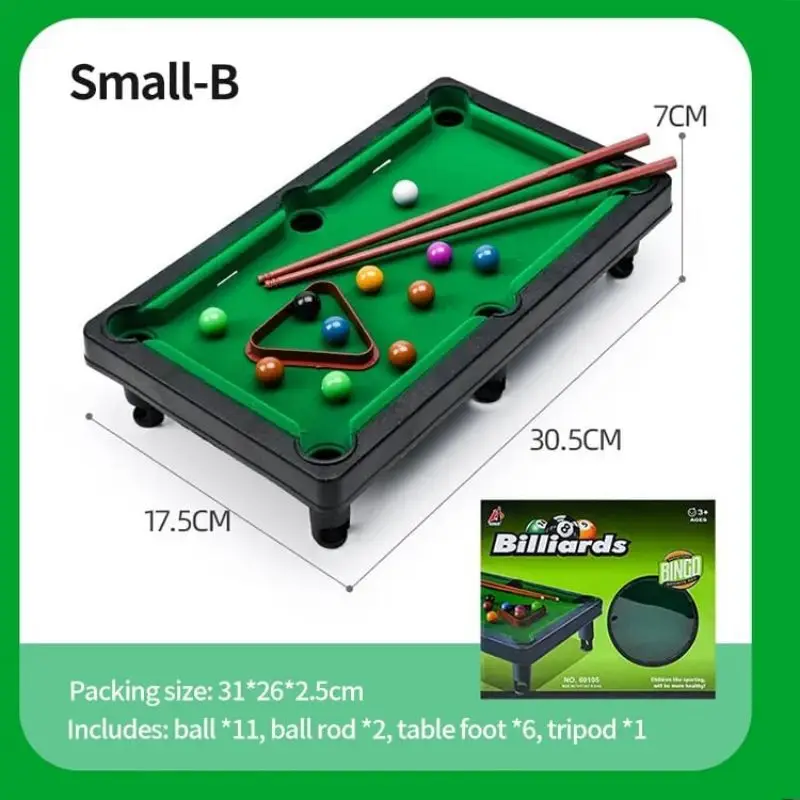 Desktop Pool Table Children\'s Pool Table Home Mini Snooker Parent-Child Interactive American Billiard Toy