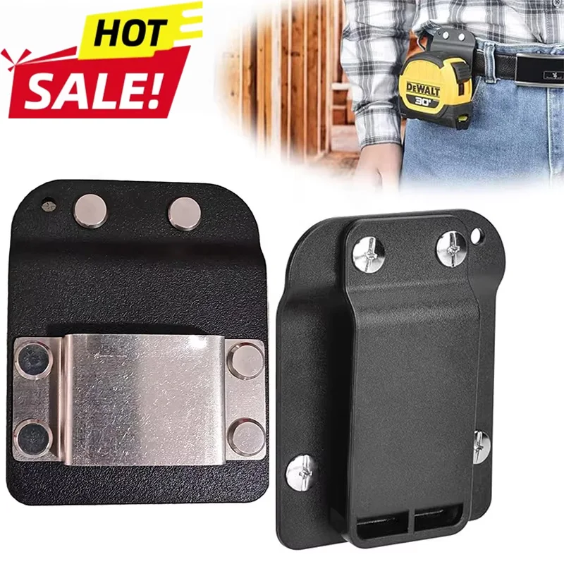 

Зажим для ремня из нержавеющей стали с резиновым покрытием, держатель для инструментов с креплением-клипсой для ударных инструментов, ручных дрелей, рулеток, гвоздезабивателей или любых инструментов с креплением-клипсой.