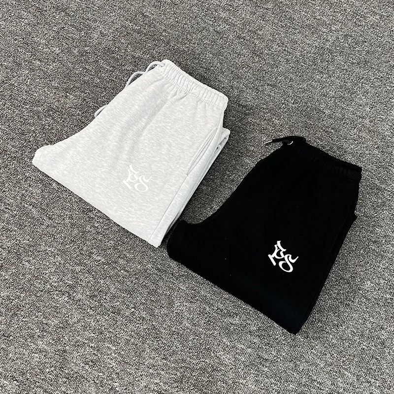 

Классические черно-серые спортивные штаны Pepe, новые осенне-зимние мужские и женские брюки с вышитым логотипом, длинные брюки в стиле хип-хоп