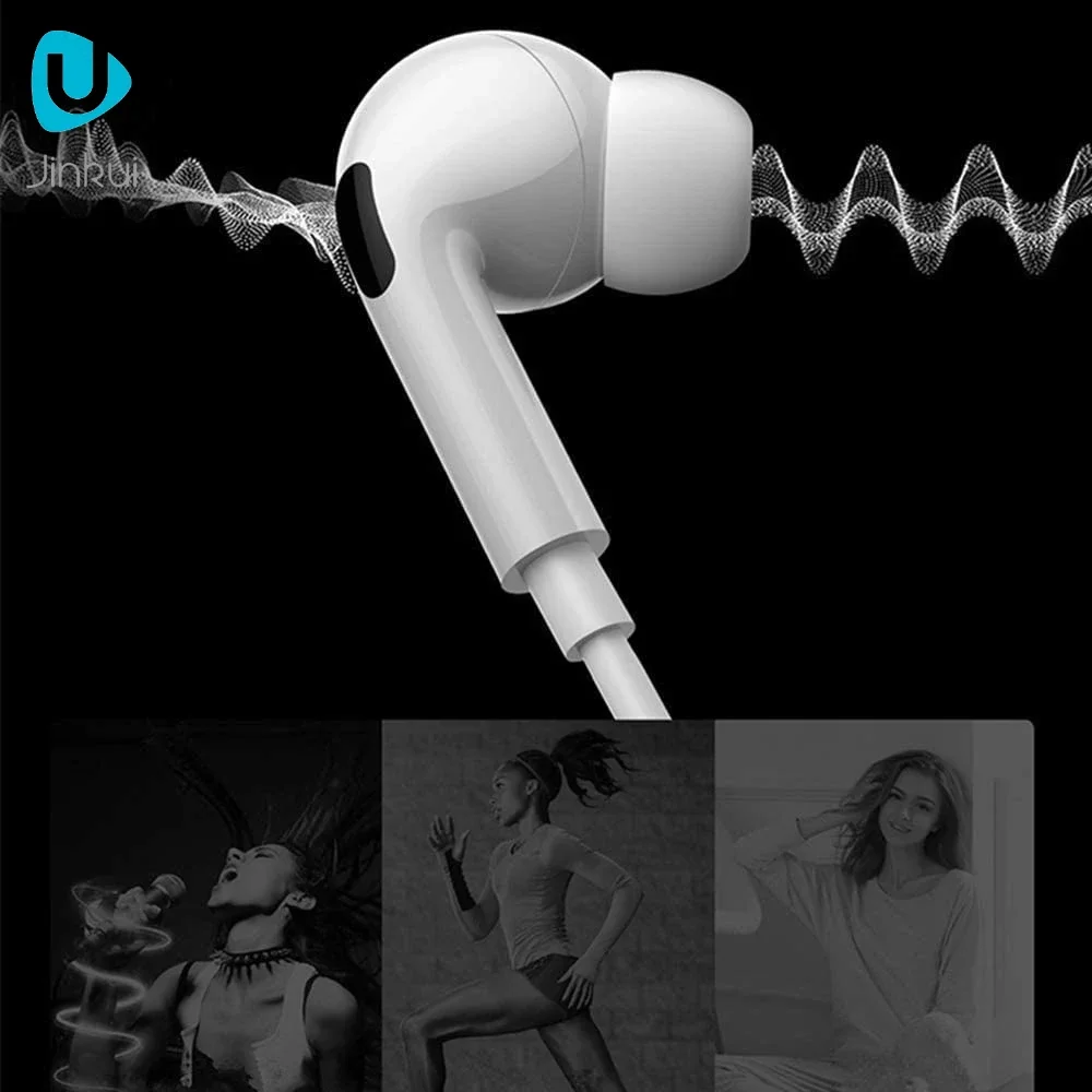 Auriculares intrauditivos de tercera generación para iPhone 14, 13, 12, 11, 8 P, sonido estéreo, auriculares con cable, Control de cable, auriculares compatibles con Bluetooth