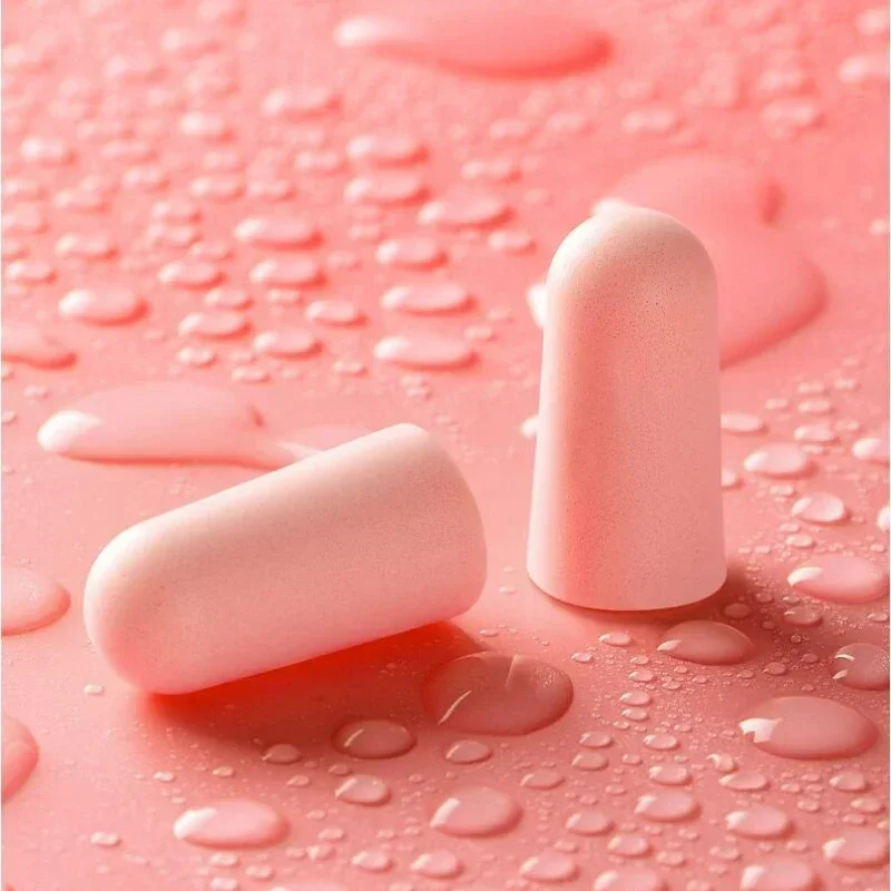 Comfortable Earplugs Anti-Noise Memory Cotton Ear Plugs Sleep Noise Reduction Ear Protector for Sleep Soft Foam Earplug