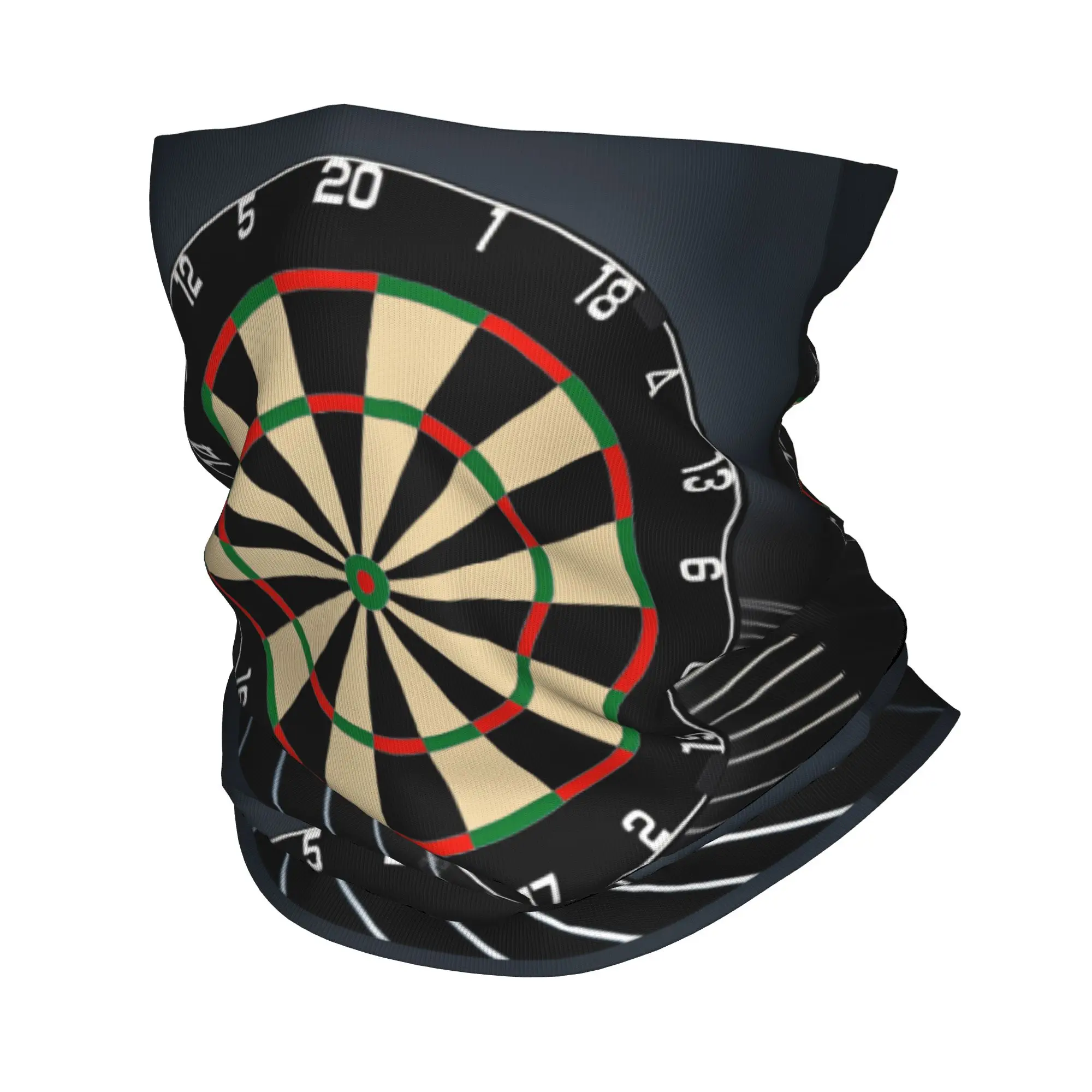

Darts Board In Fire Balaclava Hiking Camping Cycling Mask UV Protection Seamless Soft Tactical Mask Autumn Funny Scarf Bandana