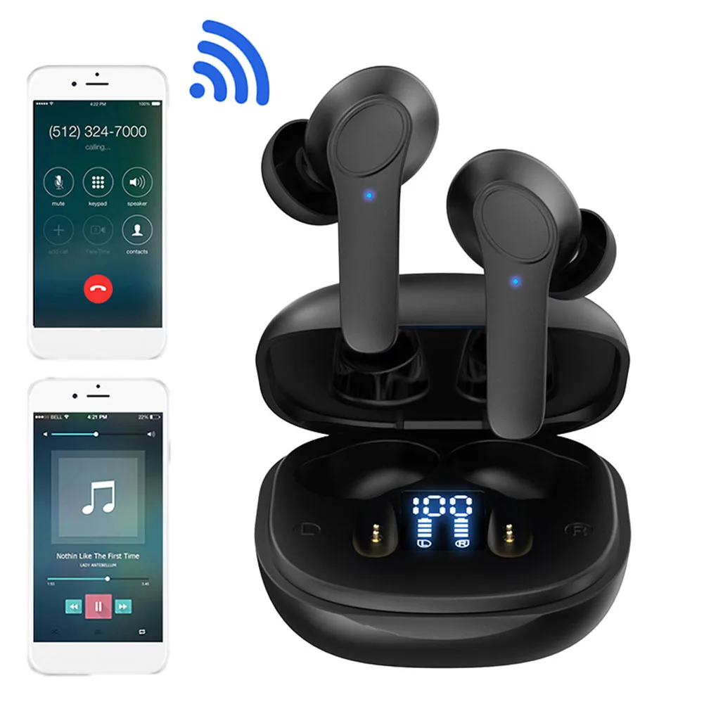 144 Languages Instant Translated Smart Voice Translator 4 Translation Mode Wireless BT Translation Earphones for Business Travel