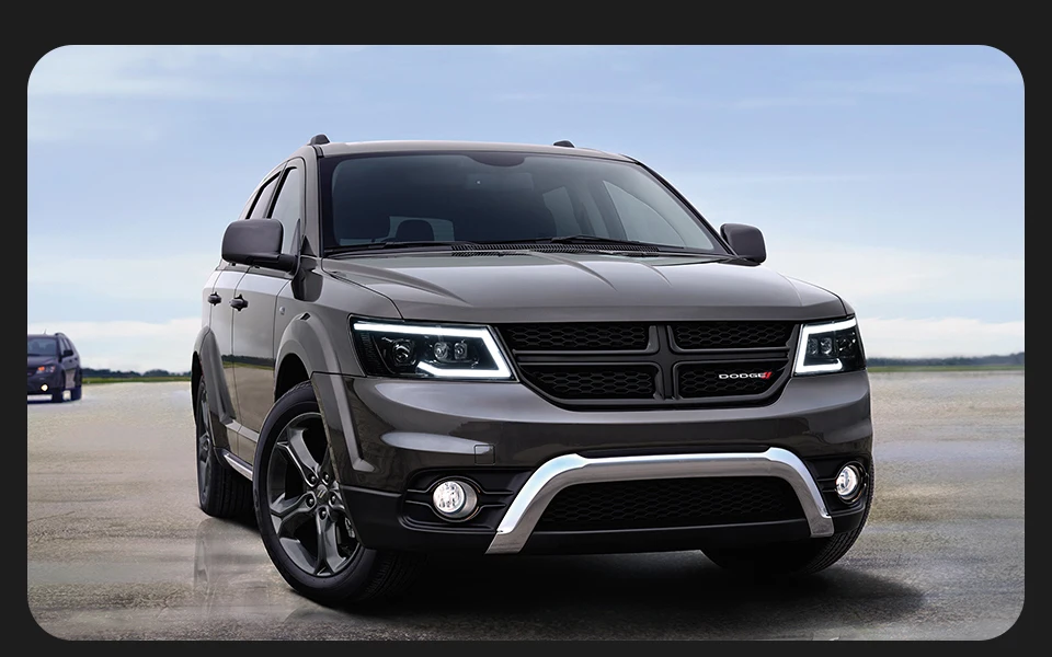 AKD Car Styling for Dodge JCUV Journey 2009-2016 LED Headlight Fiat Freemont LED DRL Hid Angel Eye Bi Xenon Beam Accessories