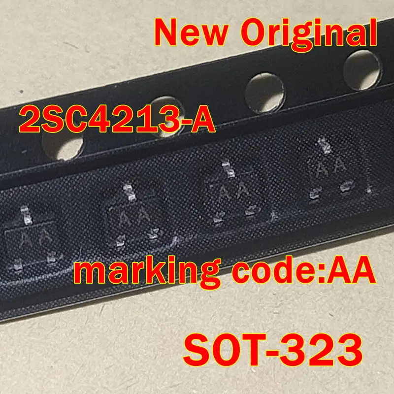 

10pcs to 500pcs 2SC4213-A SOT-323 New Original marking code:AA TRANSISTOR,BJT,NPN,20V V(BR)CEO,300MA I(C)