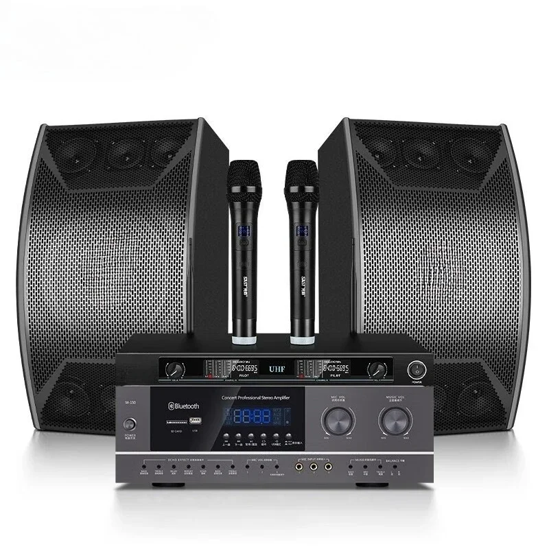 

KTV audio set, home karaoke audio, home theater singing full set of equipment