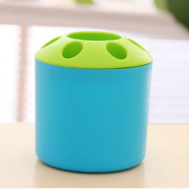 2pcs Creative Home Toothbrush Holder Multi-purpose Plastic Toothbrush Storage Tube Daily Necessities - Image 4