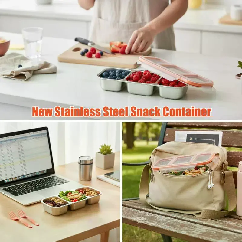 Leak-proof 304 Stainless Steel - Meal Prep No Microwave review and price