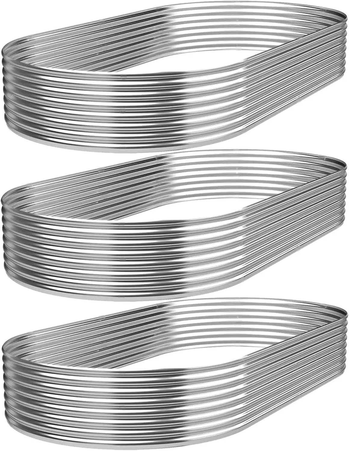 3 Pcs 8×4Ft Galvani… - image