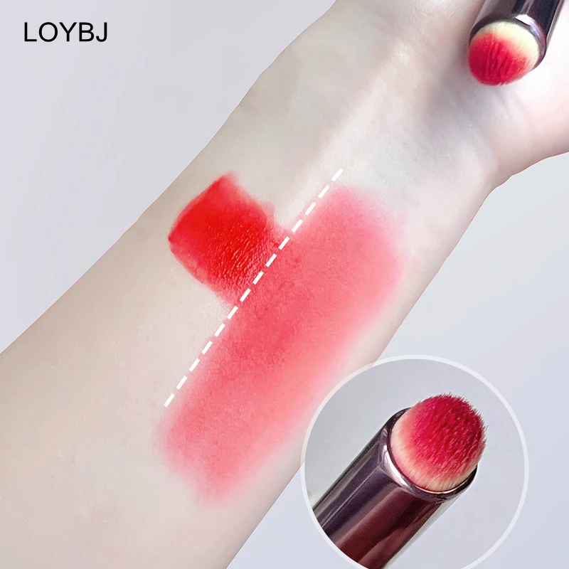 LOYBJ 1Pcs Happyrim Kumo Makeup Brush Mini Lip Brush Round Head Concealer Brush Beauty Cosmetic Natural Blending Brush Maquiagem