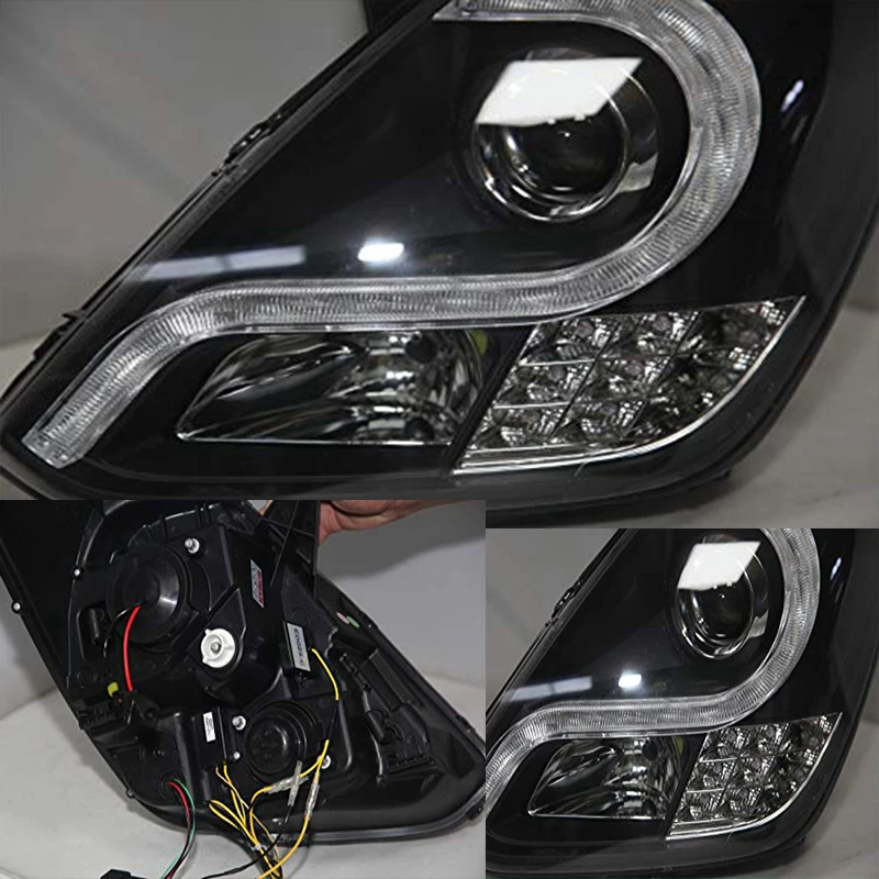 LED Headlight I800 IMaX Grand Starex H300 For Hyundai H1 Head Lamp Front 2008-2013 With Daytime Running Light