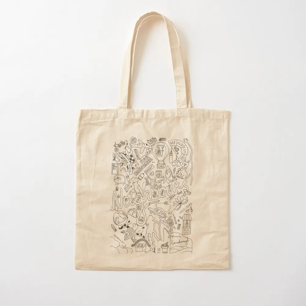 

Everybody needs good Neighbours Tote Bag canvas tote reusable grocery bags Shopper bag custom canvas bag Canvas Tote