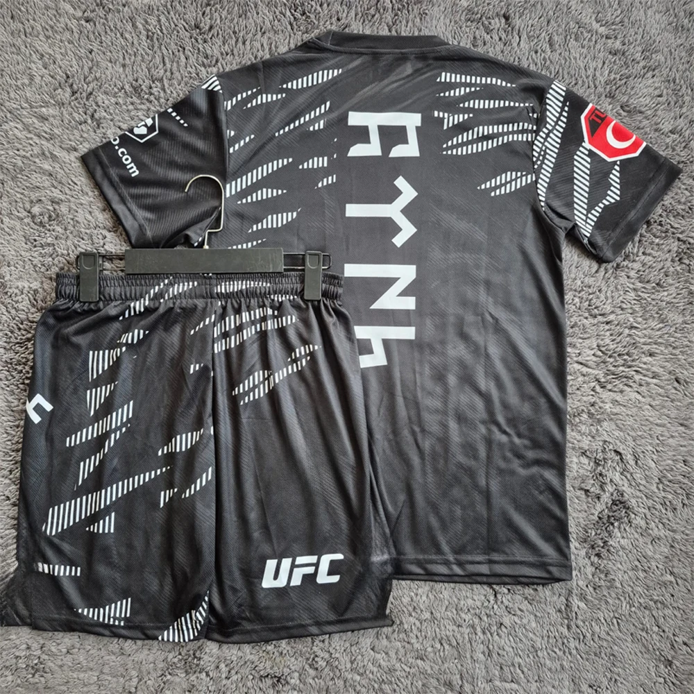 UFC Top Boxer AYNK Set da boxe per uomo e donna Fight Night MMA Set sportivo e per il tempo libero traspirante oversize ad asciugatura rapida