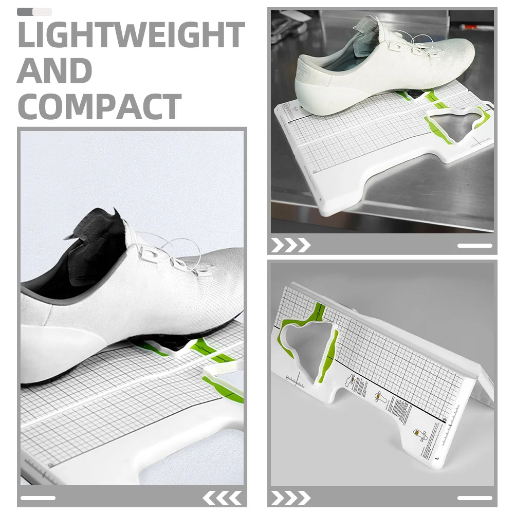 

Shoe Cleat Fitting Tool Reliable Adjustment Performance Resistant to Wear Suitable for Different Cycling Shoes and Pedal Systems