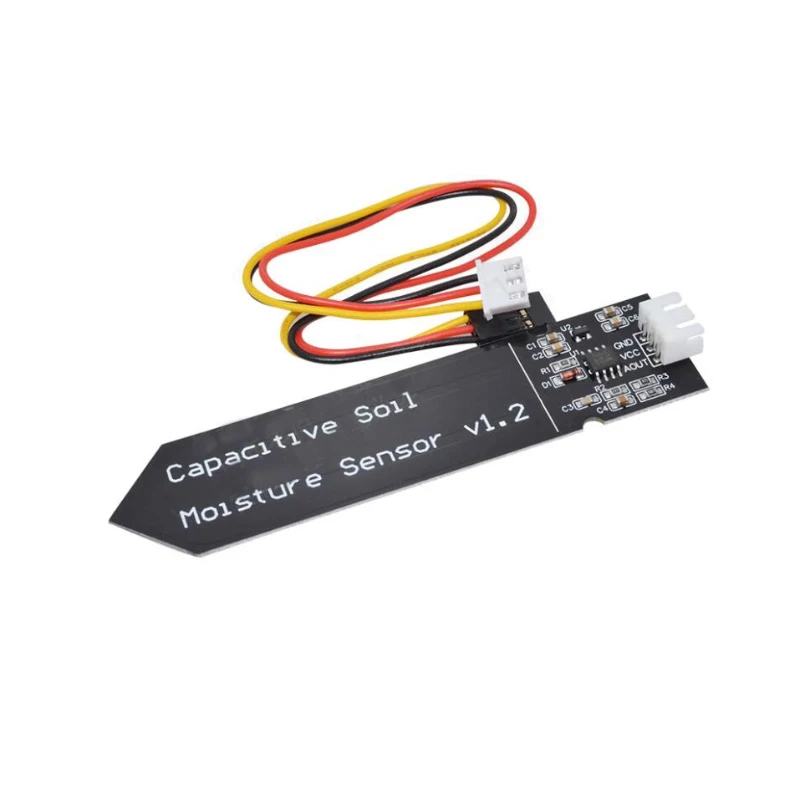 Capacitive soil moisture detection sensor module; analog quantity; not easy to corrode; wide voltage operating power supply line