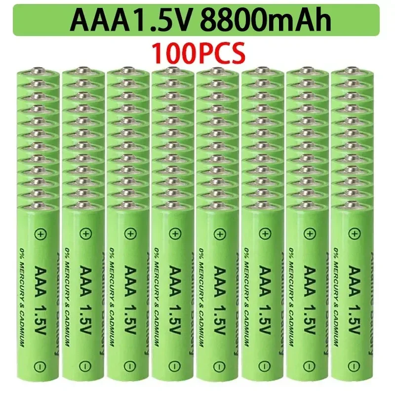 

AAA1.5V Battery 8800mAh Rechargeable Battery Lithium Ion 1.5 V AAA Battery for Clocks Mice Computers Toys So on + Free Shipping