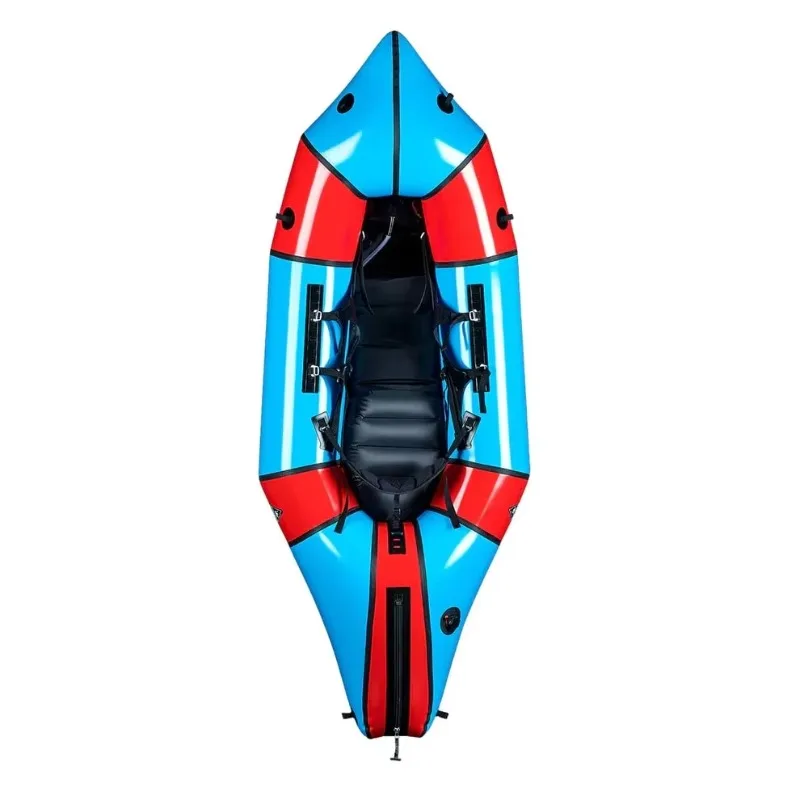 1 Person TPU Ultra-Lightweight Rapid Inflate Durable  Inflatable Kayak for Adults Alpacka  Packraft with Tizp