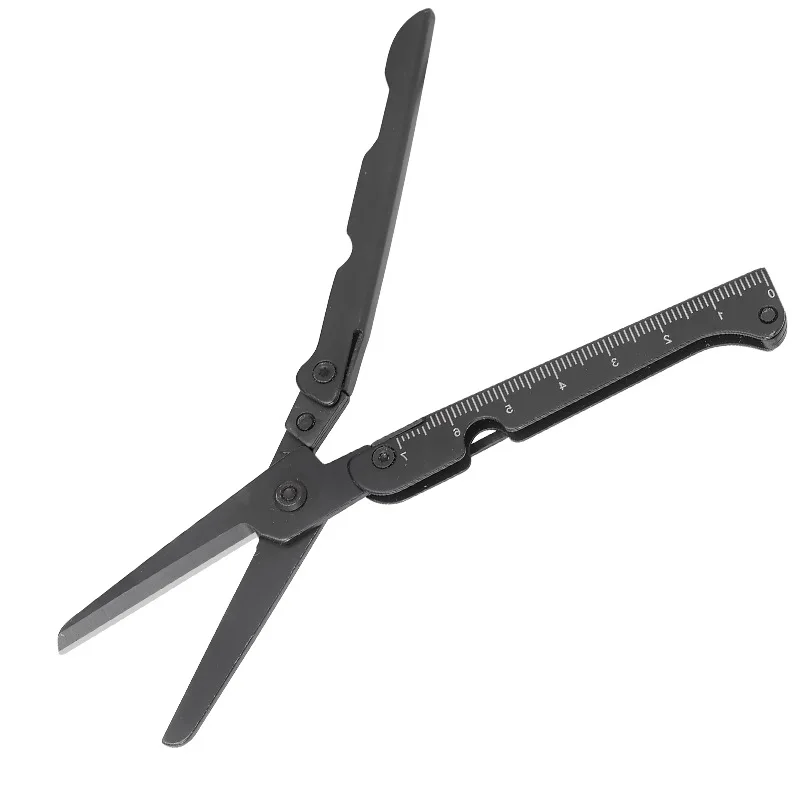 

Mini Stainless Steel EDC Folding Scissors Multifunctional Emergency Portable Small Outdoor Camping Tool