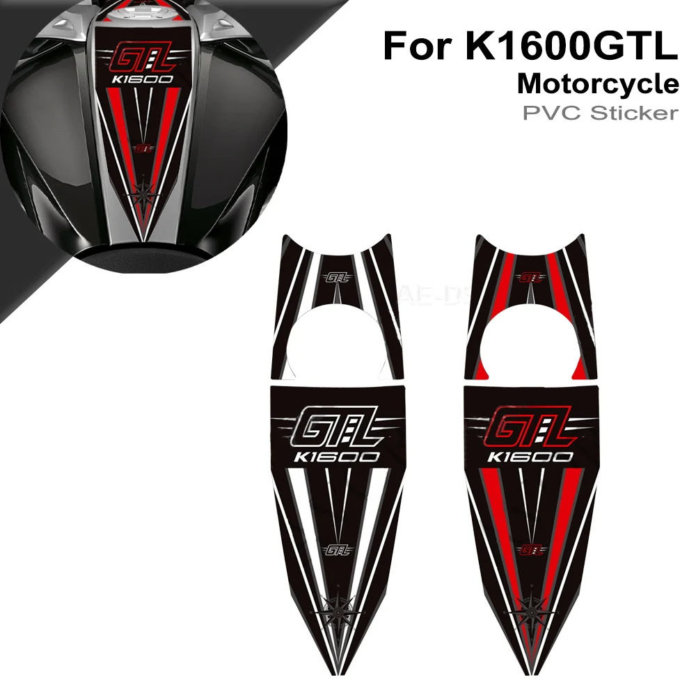 K1600GTL Motorcycle Tank Pad Stickers Windshield Protector Fairing Fender Trunk Luggage Decals Kit For BMW  K1600 K 1600 GTL