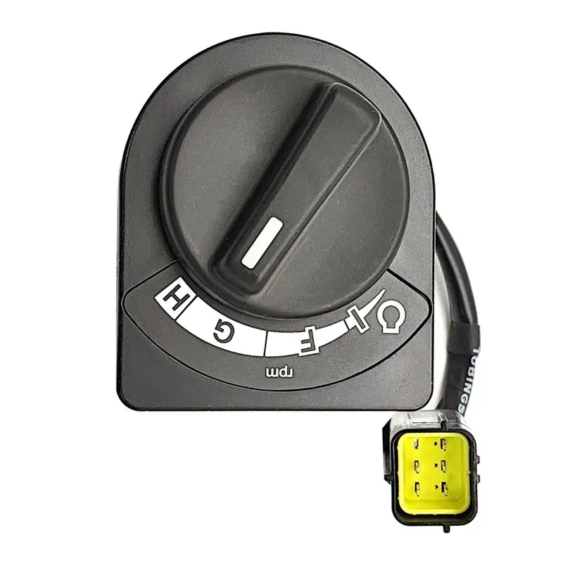 

A96E-Gear Switch Throttle Knob For Volvo Excavator 120 140 210 240 290 360 460BD Gear Shift Knob
