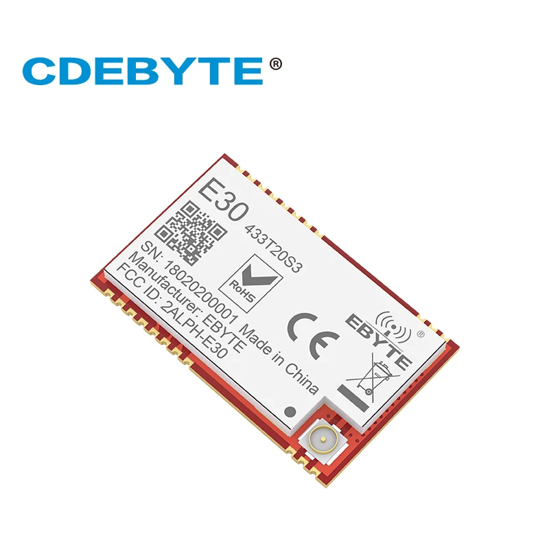 SI4438 433mhz UART 100mW IoT ワイヤレス トランシーバー RF モジュール長距離 2.5km CDEBYTE E30-433T20S3