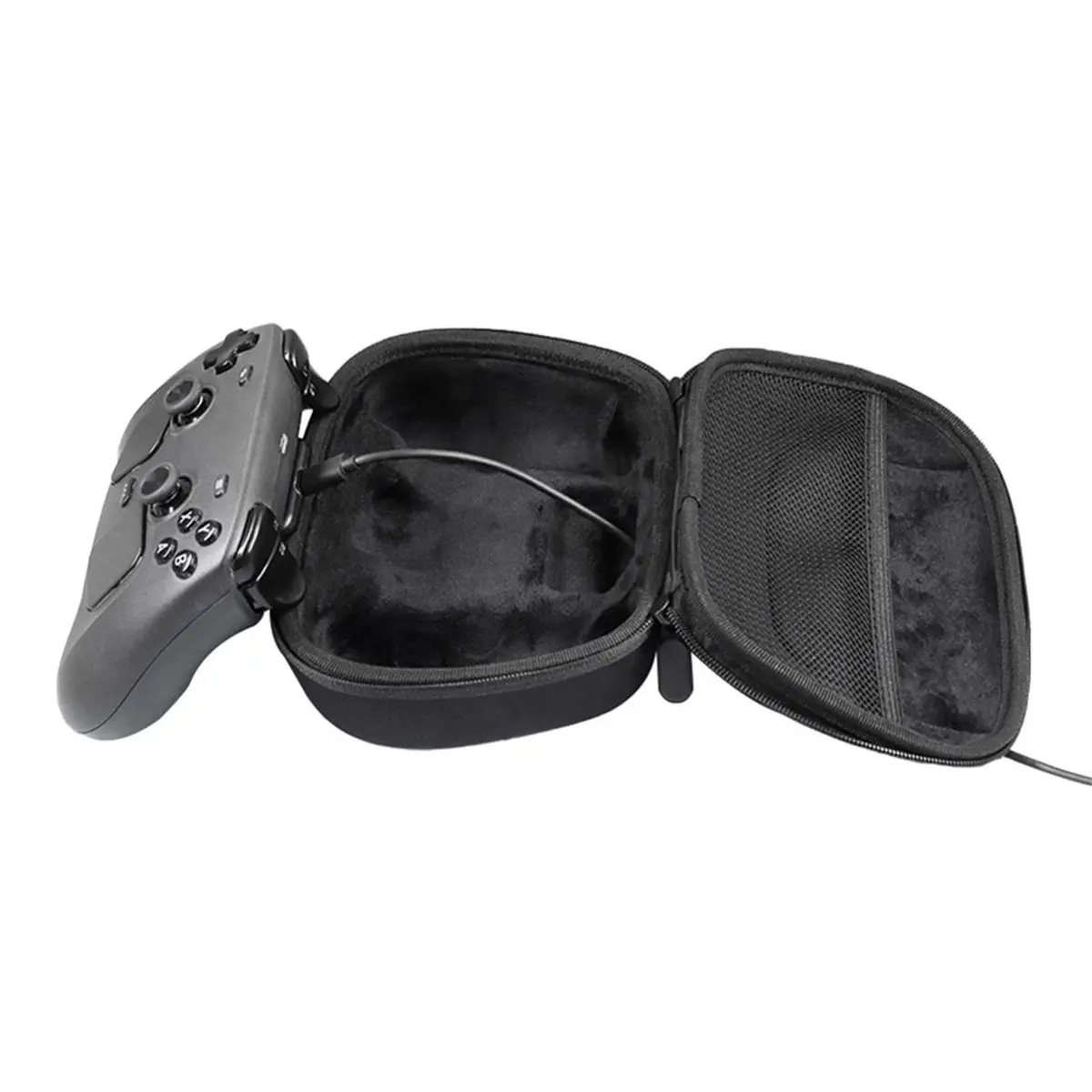 Hard Travel Storage Case for Steam Controller 2 Game Controller Fits Cable Puck Shockproof Dustproof Protective Bag