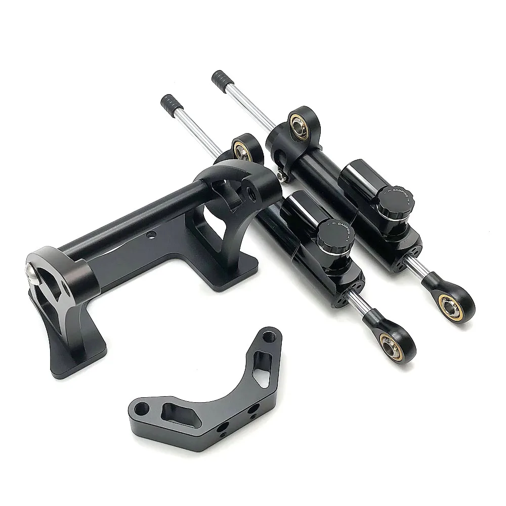 For Dualtron Victor Luxury Thunder 2 Electric Scooter 2PCS Anti-vibration Directional Steering Damper Assembly with Bracket Kit view 4