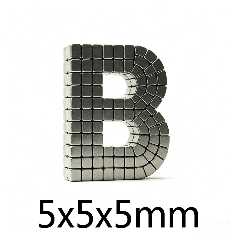 5X5X5mm Small Square Magnets N35  Neodymium Magnet Permanent NdFeB Strong 5*5*5mm Powerful Magnetic