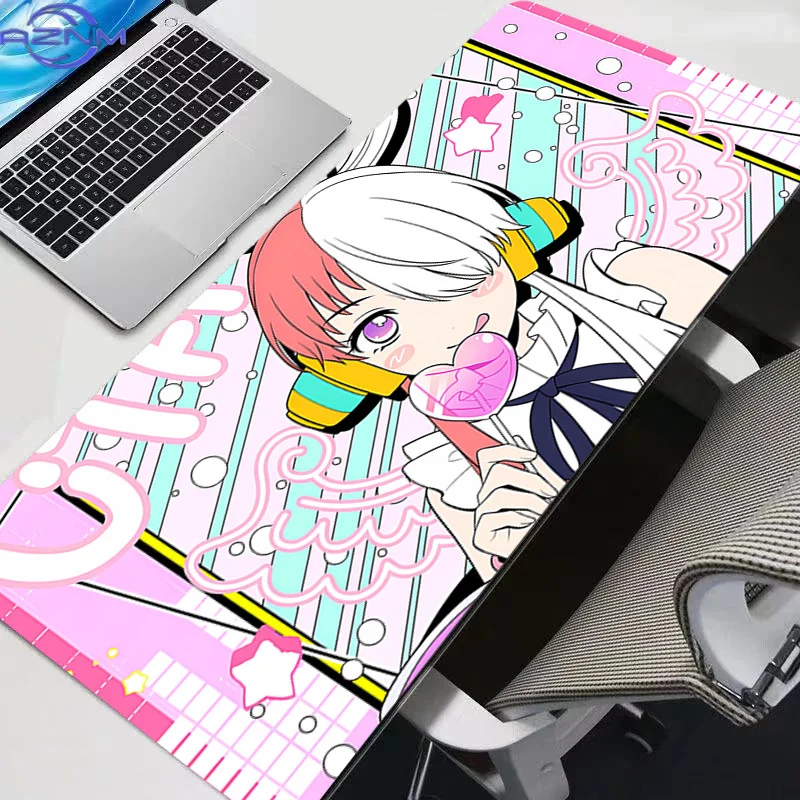 Practical Oversized Gaming Desk Mat Non-Slip Mouse Pad For PC Laptop Keyboard Multi-Scenario Use