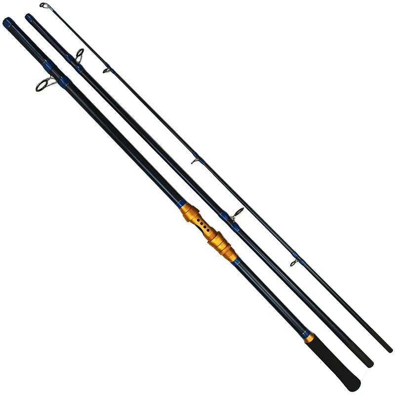 Caña surfcasting de fibra de carbono rápida – puntera dura XH