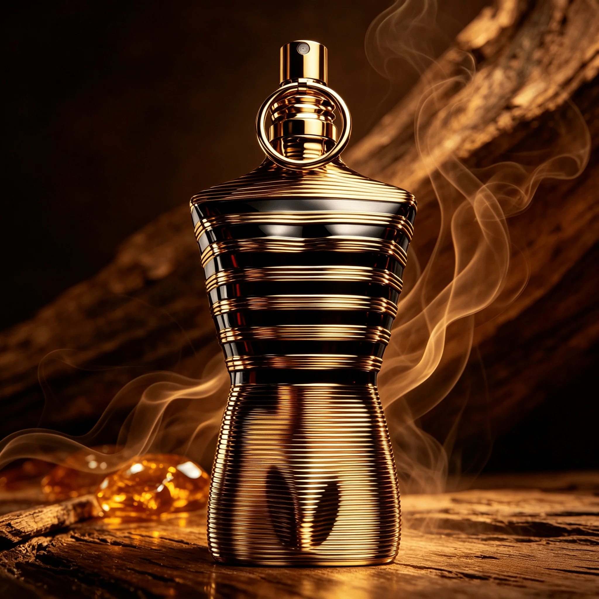 Jean Paul Gaultier Le Male Elixir Parfum – Langanhaltender Holzig-Aromatischer Herrenduft mit Lavendel, Tonkabohnen & Warmem Amber – Luxuriöses Elixir Parfum 125ml