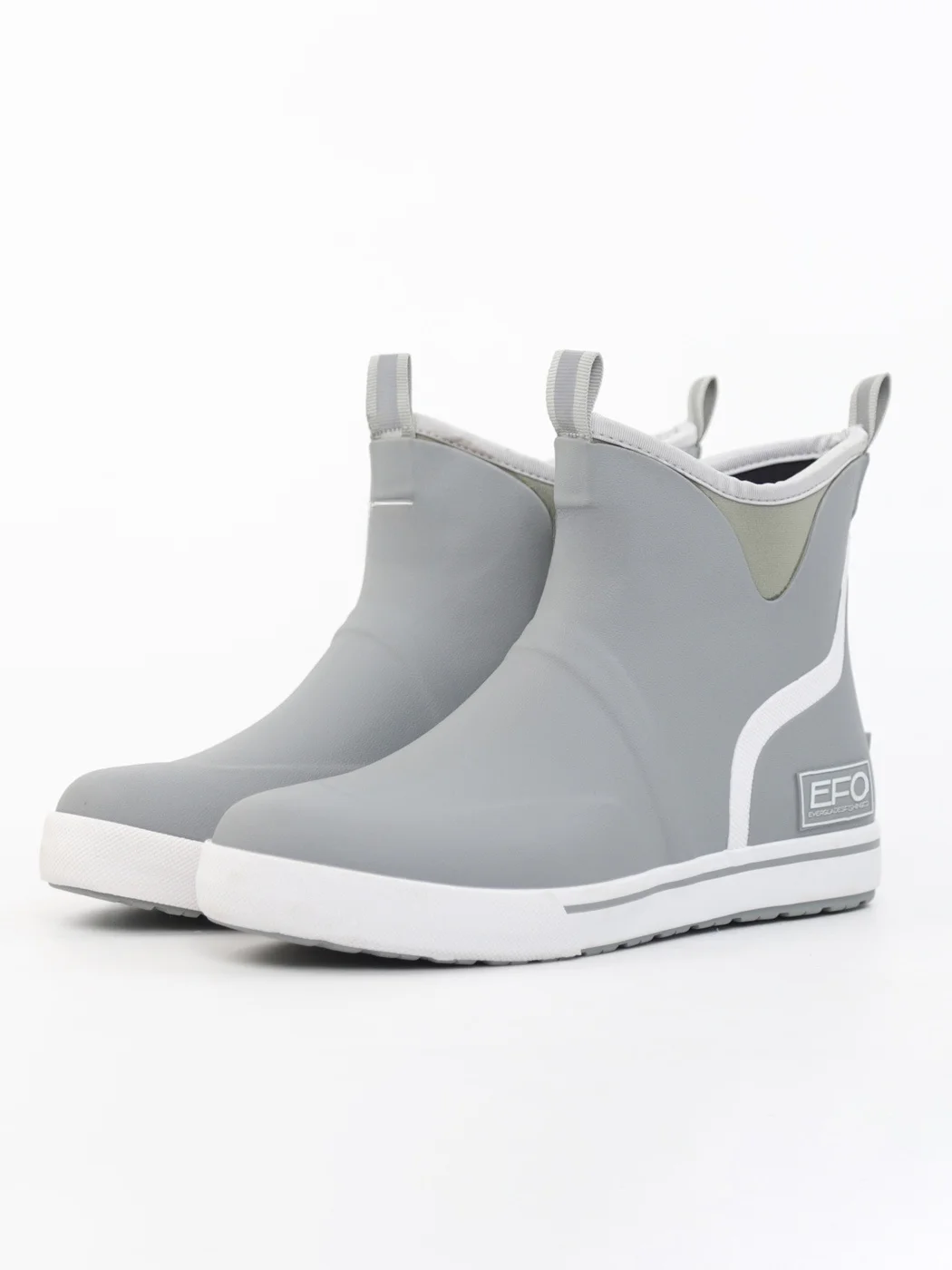 

Men's Short Rubber Rain Boots Comfortable Boat Decks Boots Low Help Waterproof Fishing Shoes Outdoor Water Shoes