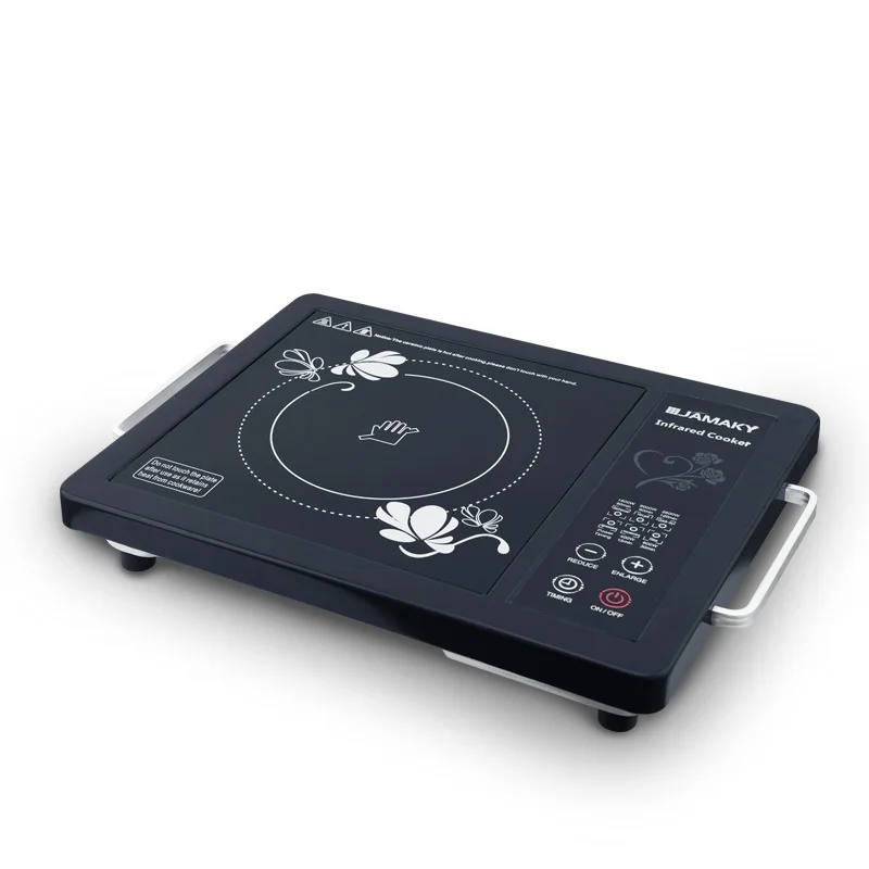 Cuisinière à induction électrique portable, économie d'énergie, cuisinière à vagues légères, petite cuisinière domestique, cuisinière en céramique, seau, Eva supérieur, 2200W