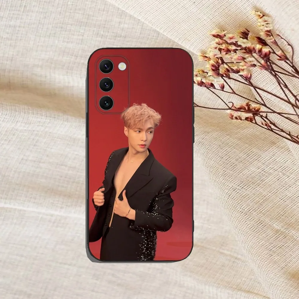 LAY Zhang Singer Phone Case For Samsung Galaxy A13,A21s,A22,A31,A32,A52,A53,A71,A80,A91 Soft Black Cover image 6