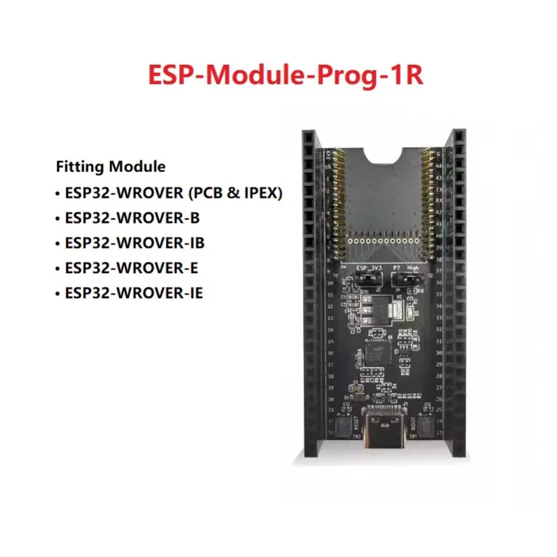 Picture 7: ESP-Module-Prog-1 Burning Baseboard Designed Modules Used As A Small Development Board Similar To ESP32-Devkitc